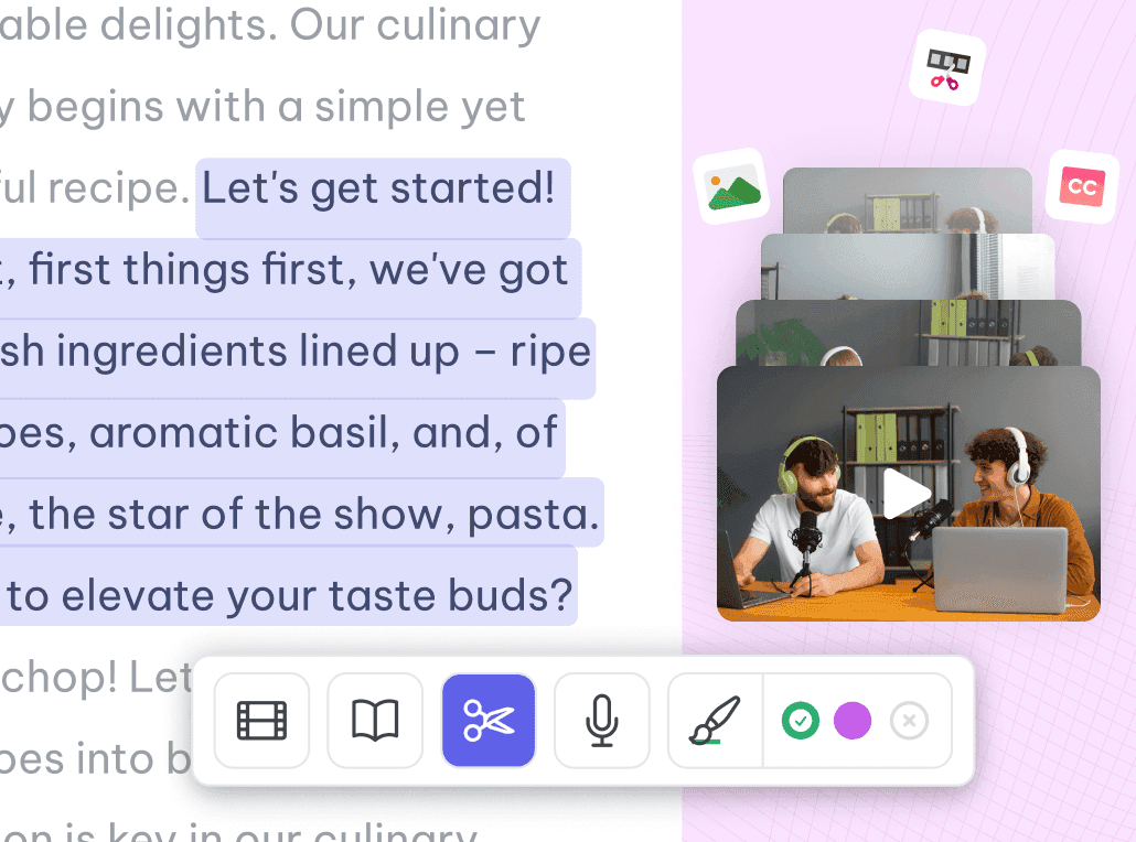 Edit Videos Instantly From The Transcript